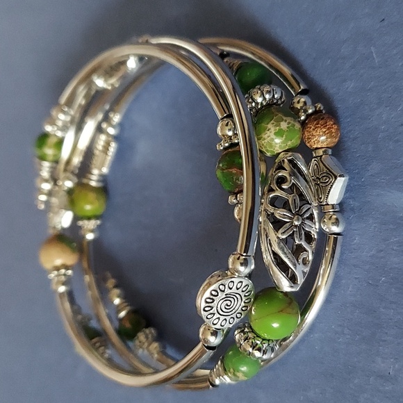 Gemstones Wrap Bracelet - Picture 4 of 8
